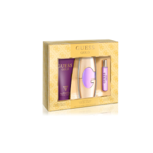 Guess Gold  Women Set ( EDP 75 ml + EDP 15 ml + Body lotion 200 ml)  Дамски подаръчен комплект