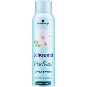 Schwarzkopf Schauma Miss Fresh Dry Shampoo Сух шампоан за мазна коса, 150ml