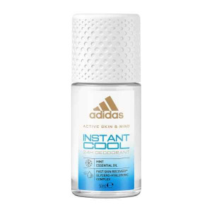 Adidas Active Skin & Mind Instant Cool 24h Дезодорант рол-он против изпотяване , 50ml