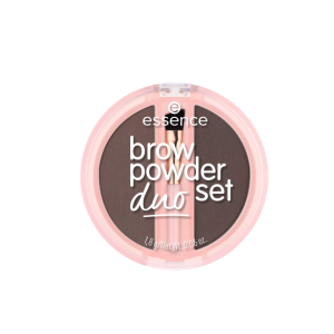 Essence brow powder duo set  03 Dark   Дуо комплект пудра за вежди- 1,8 g