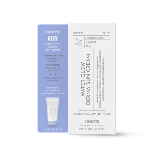 OOTD Water Glow Derma Sun Cream Слънцезащитният Хидратиращ крем за лице с хиалуронова киселина, SPF 50 , 50ml