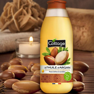 Cottage Argan Oil  Екстра подхранващо масло за душ с Арган , 560ml