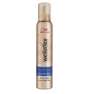 Wellaflex Volume & Repair 5 Пяна за коса за обем с много силна фиксация х200 мл