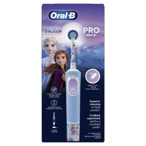 Oral-B D100 Vitality Frozen  Орал-Б Електрическа четка за зъби за деца 3+