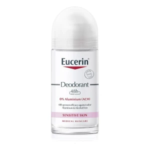 Eucerin 48h   Еуцерин Рол-он без алуминиеви соли  за чувствителна кожа