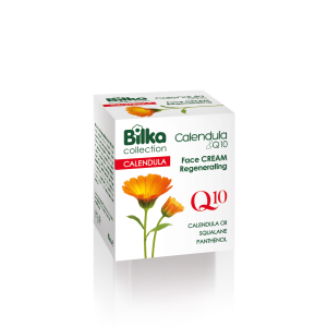 Bilka Collection CALENDULA & Q10 Крем за лице Регенериращ с Коензим Q10 и Невен, 40ml