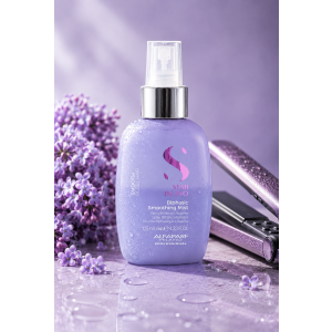 Alfaparf Semi di Lino Smooth Biphasic Smoothing Mist Двуфазен изглаждащ спрей, улеснява разресването, 125 ml
