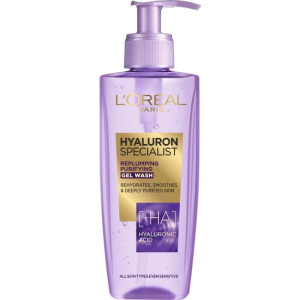 L'Oreal Hyaluron Specialist Почистващ гел за лице с хиалуронова киселина 200ml