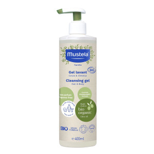 Mustela Bio Organic Био измиващ гел за коса и тяло