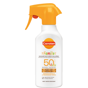 Carroten Family  Milk Sprey Каротен Слънцезащитно мляко спрей SPF50 x270 мл