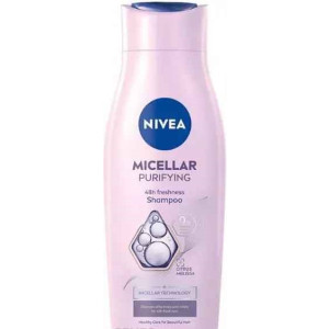 Nivea Micellar Purifying Shampoo  Освежаващия мицеларен почистващ шампоан, 400мл