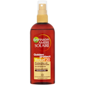 Garnier Ambre Solaire Слънцезащитен спрей-олио за тяло SPF20, 150ml