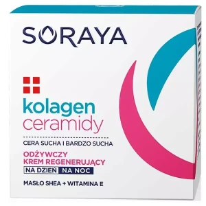 Soraya Cream Collagen + Ceramidy Подхранващ и регенериращ крем, Ден и Нощ, 50ml