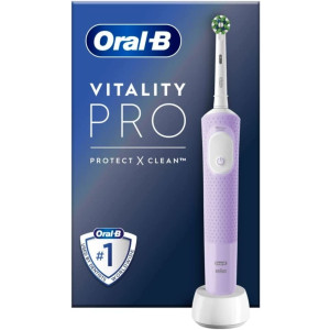 Oral-B D100 Vitality Pro Purple Electric Toothbrush Електрическа четка за зъби, лилава