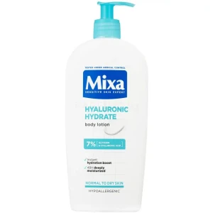 Mixa Hyaluronic hydrate Интензивно хидратиращ лосион за тяло, 400ml