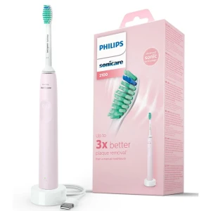 Philips Sonicare 2100 Series Електрическа звукова четка за зъби - /  Розов цвят /
