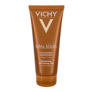 Vichy Ideal Soleil Автобронзиращо мляко за лице и тяло за чувствителна кожа