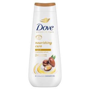 Dove Advanced Nourishing Care Shower Gel Хидратиращ душ гел с арганово масло за суха кожа, 600ml