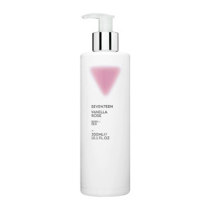 SEVANTEEN Vanilla Rose Body silk  Хидратиращо мляко за тяло  с  аромат и блясък , 300ml