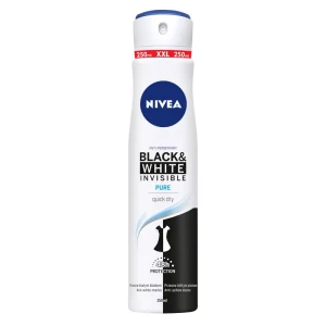 Nivea Black&White Invisible Pure Дезодорант спрей против изпотяване за жени 250 мл