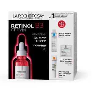 La Roche-Posay RETINOL B3 Комплект Серум за лице против изразени бръчки, 30ml