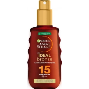 Garnier Ambre Solaire Слънцезащитно олио за тяло с SPF 15, 150ml