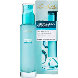 L'Oreal Hydra Genius Aloe Water The Liquid Care Флуид за нормална и суха кожа, 70ml