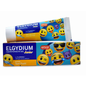 Elgydium  Emoji Tutti Fruti Паста за зъби за защита от кариес за деца от 7-12 години, 50ml