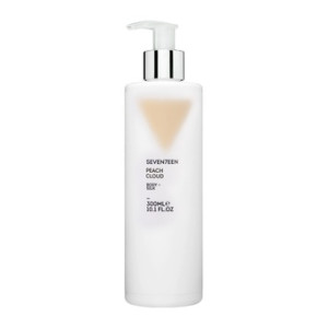 SEVANTEEN Peach Cloud  Body silk  Хидратиращо мляко за тяло с аромат и блясък , 300 ml