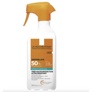 La Roche-Posay  Family Spray Слънцезащитен спрей за лице и тяло за семейството SPF50+, 300ml