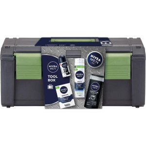 Nivea Men Toolbox Sensitive  Подаръчен комплект за мъже с кутия за инструменти