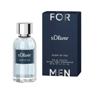 s.Oliver Scent of You Men  (EDT)  Мъжка тоалетна вода  - 50 ml