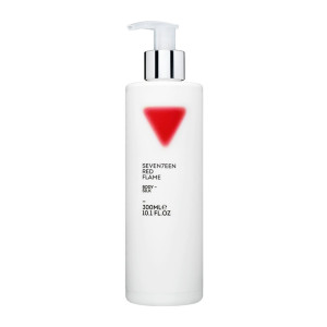 SEVANTEEN  Red Flame  Body silk  Хидратиращо мляко за тяло  с  аромат и блясък , 300ml