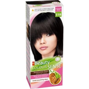 MM Beauty Colour Sense  ММ Бюти фито боя за коса без амоняк S18 Среднощно черно