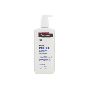 Neutrogena Deep Moisture Hypoallergenic Body Lotion Хидратиращ лосион за тяло за суха и чувствителна кожа, 400ml