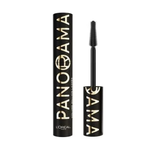 L'Oreal Paris Panorama All Night Black Mascara Спирала за обемни и дълги мигли, 9,9 ml