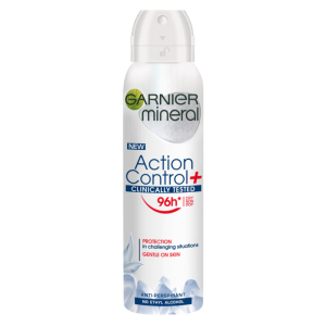 Garnier Mineral Action Control 96h Спрей дезодорант, 150ml
