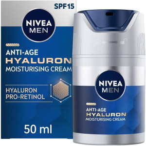 Nivea Men Anti-Age Hyaluron Хидратиращ крем за лице с хиалуронова киселина, 50ml