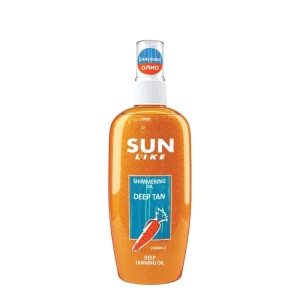 Sun Like Олио за интензивен тен с блестящи частици ,150 ml