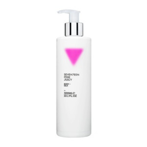 SEVANTEEN  Pink Juicy Body silk  Хидратиращо мляко за тяло  с  аромат и блясък , 300ml