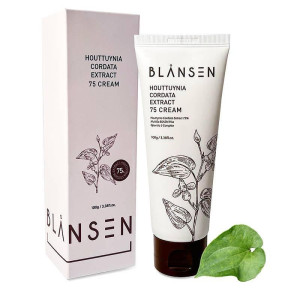 Chamos Blansen Cream Успокояващ крем за хидратация и сияние с 75% Хотуния, 100g