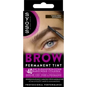 Syoss Brow Tint  ( Dark Brown )  Боя за вежди Тъмно кафяв - 10 ml