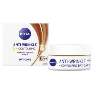 Nivea 65+  Anti-Wrinkle  Контуриращ  дневен крем против бръчки, 50ml