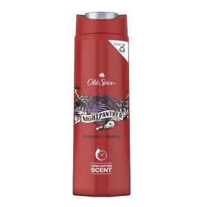 Old Spice Wild Night Panther  Мъжки душ гел за тялото, лицето и косата , 400ml