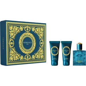 Versace Eros Set  ( EDT 50ml + 50ml Shower Gel + 50ml After Shave Balm) Мъжки подаръчен комплект