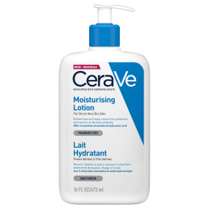 CeraVe Daily Moisturizing Lotion Хидратиращ лосион за лице и тяло за суха към много суха кожа, 473ml