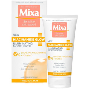 Mixa Niacinamide Glow Хидратиращ и озаряващ дневен крем за лице 50 мл