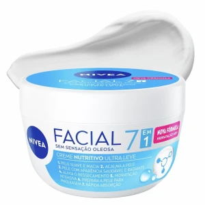 NIVEA Facial 7in1 Ultra Light Nourishing  cream Лек крем за подхранване и хидратация 48ч , 100ml