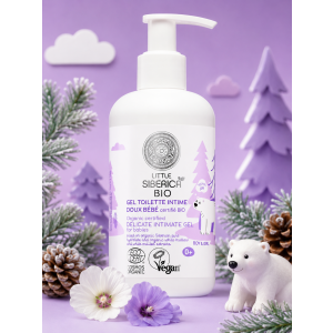 Natura Siberica Little  BIO Gel Intime Нежен интимен измиващ гел за ежедневната хигиена на бебета и деца от 0+ , 250ml