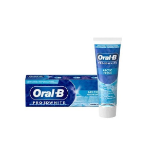 Oral-B Pro 3D White Arctic Fresh Избелваща паста за зъби с освежаващ вкус на мента, 75ml